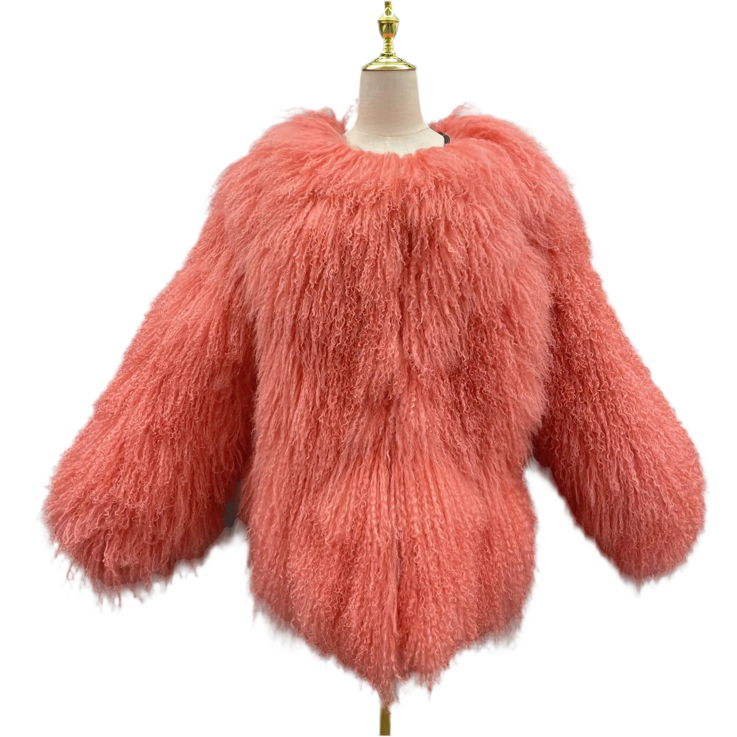 The Bachelorette Mongolian Lamb Fur Coat