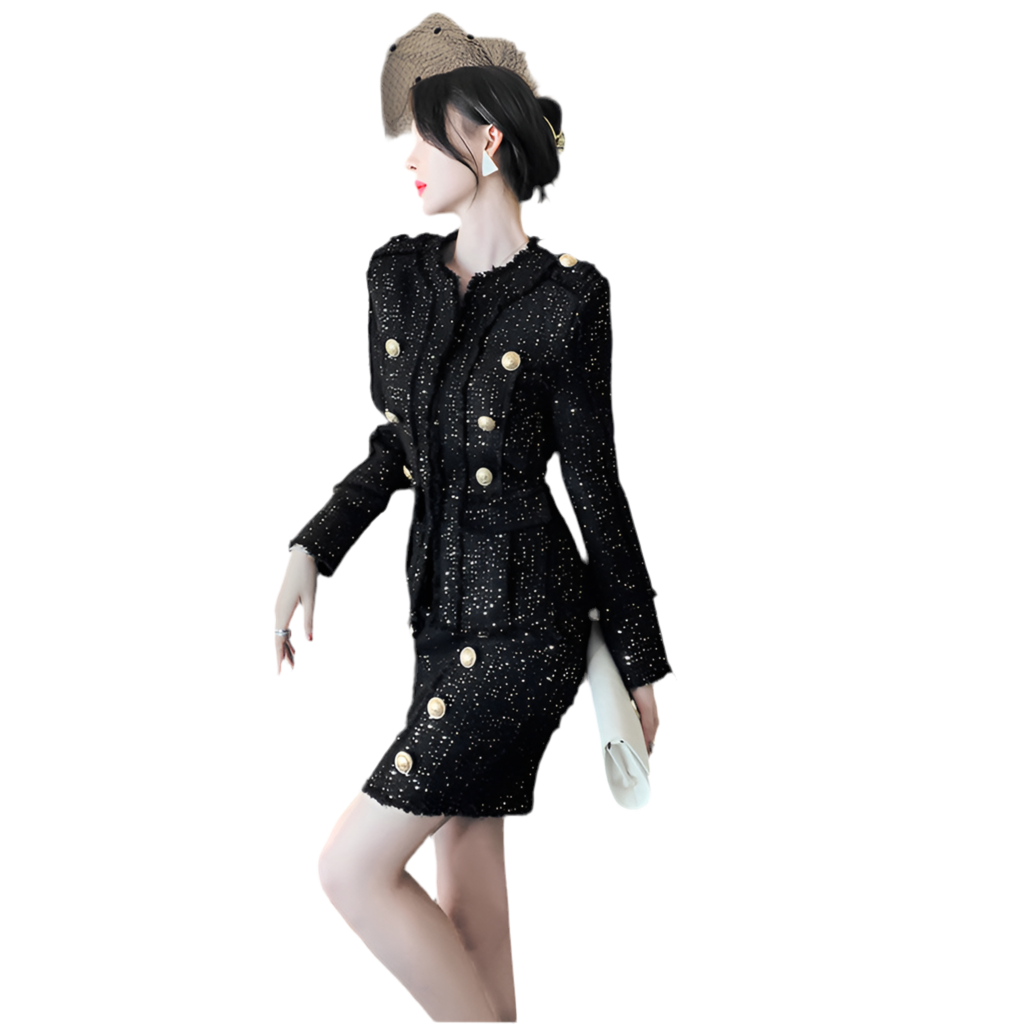 A Billi Blazer Skirt Suit