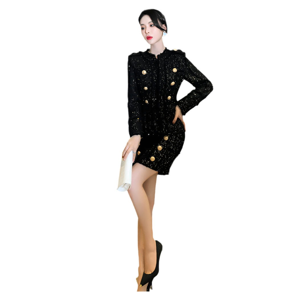 A Billi Blazer Skirt Suit