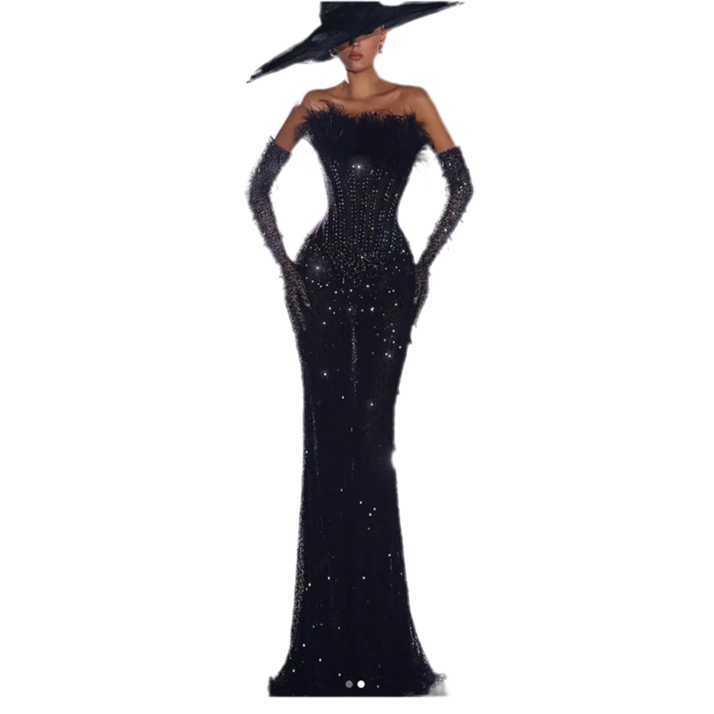 Effortless Glam Evening Gown